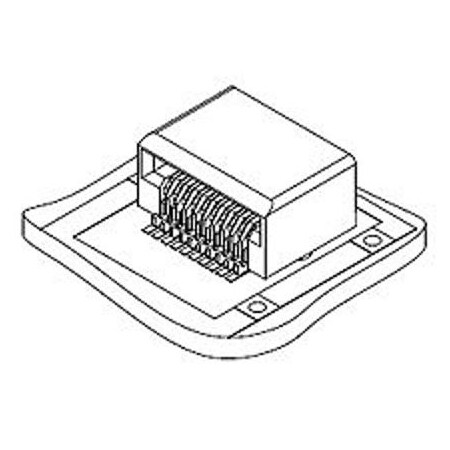 Molex Telecom And Datacom Connector, 20 Contact(S), Right Angle, Surface Mount Terminal, Locking 1703820001